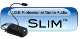 slim USB Professional Grade Audio